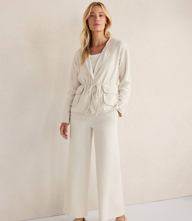 Haven Well Within Brushed Terry Wide Leg Pants