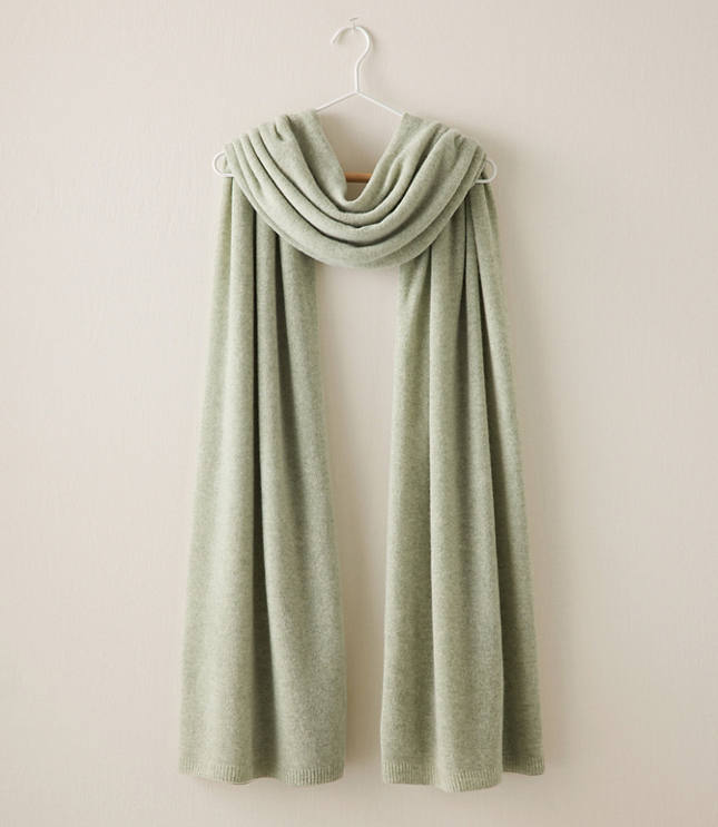 Haven Well Within Cashmere Wrap - Green Heather
