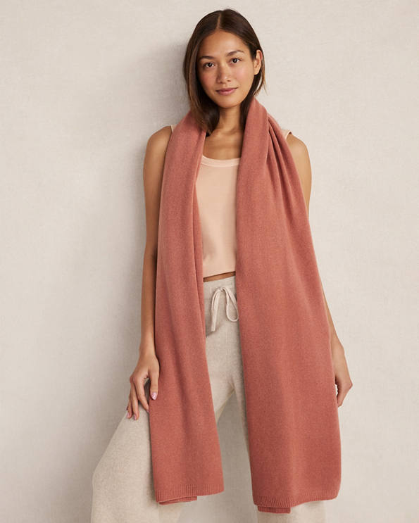 Haven Well Within Cashmere Wrap - Hibiscus
