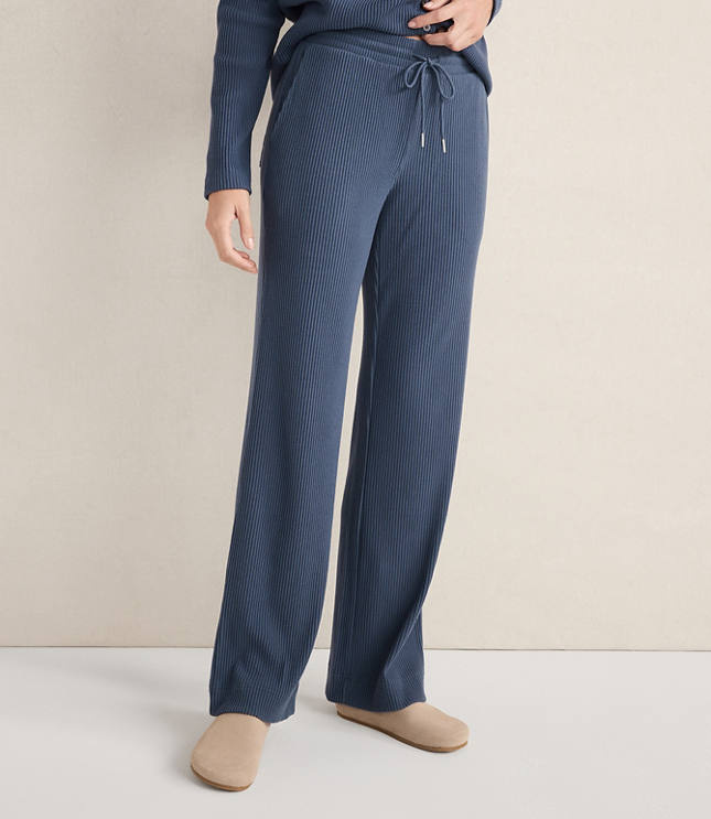 Haven Well Within Ottoman Rib Straight Leg Pants