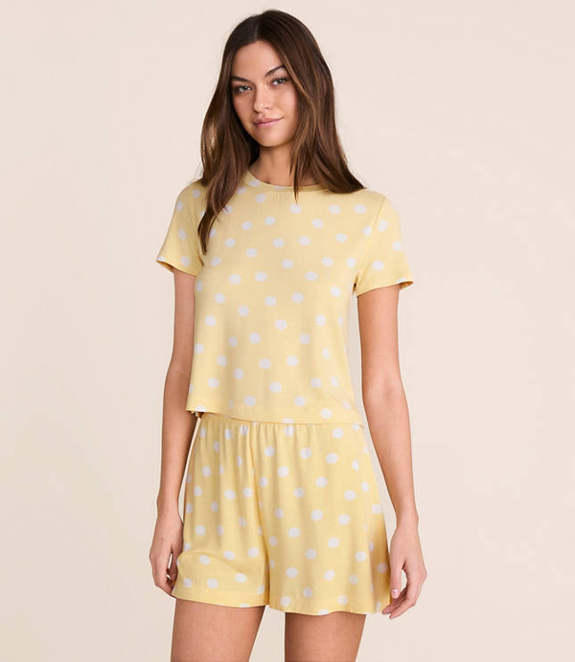 Lou & Grey Dotted Essential Modal Pajama Tee