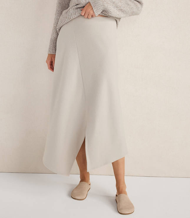Haven Well Within Wool Blend Split Hem Skirt