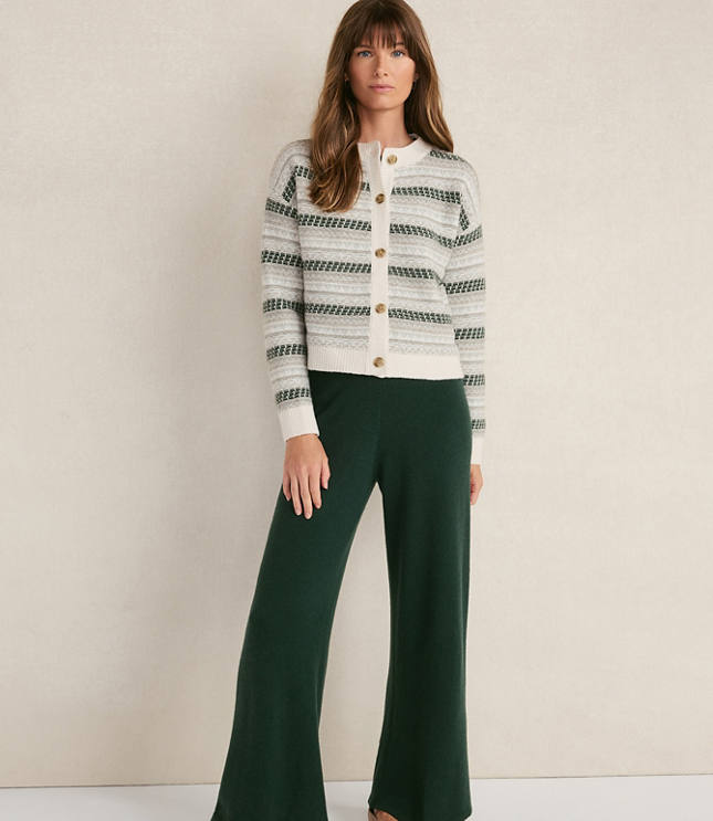 Haven Well Within Wool Blend Fair Isle Cardigan