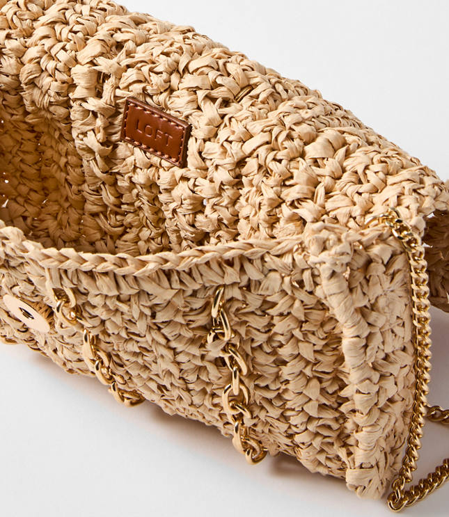 Straw Chain Bag