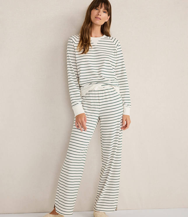 Haven Well Within Organic Cotton Jersey Stripe Pants