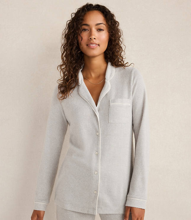 Haven Well Within Marled Knit Pajama Top