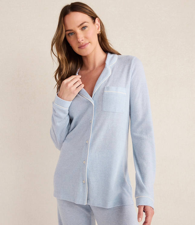 Haven Well Within Marled Knit Pajama Top