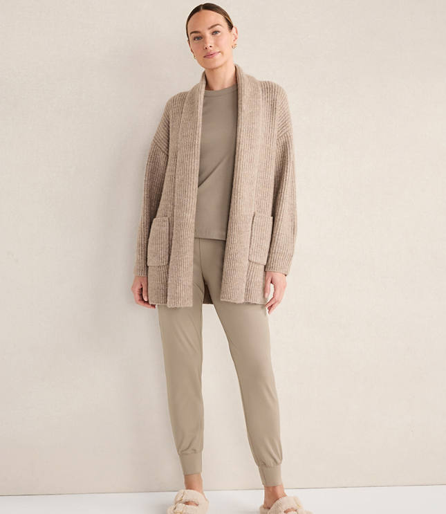 Haven Well Within Lofty Knit Shawl Collar Cardigan