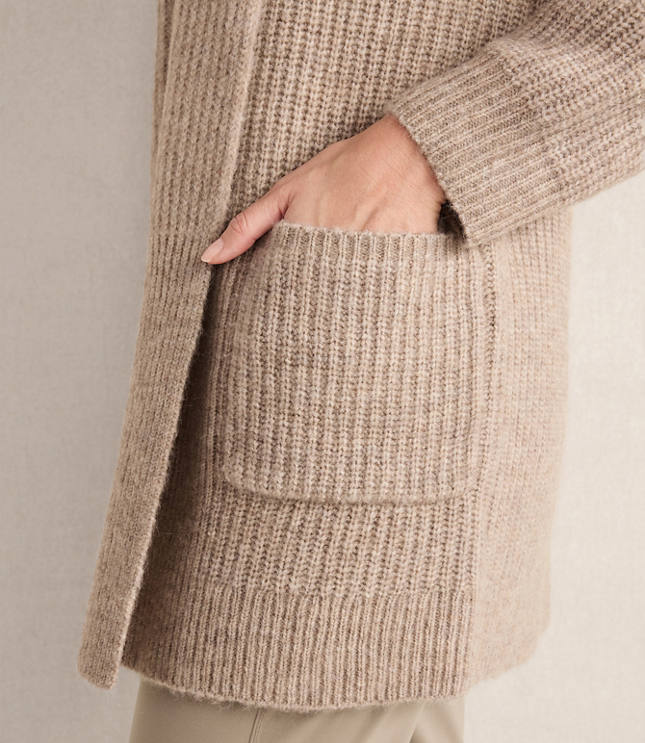 Haven Well Within Lofty Knit Shawl Collar Cardigan