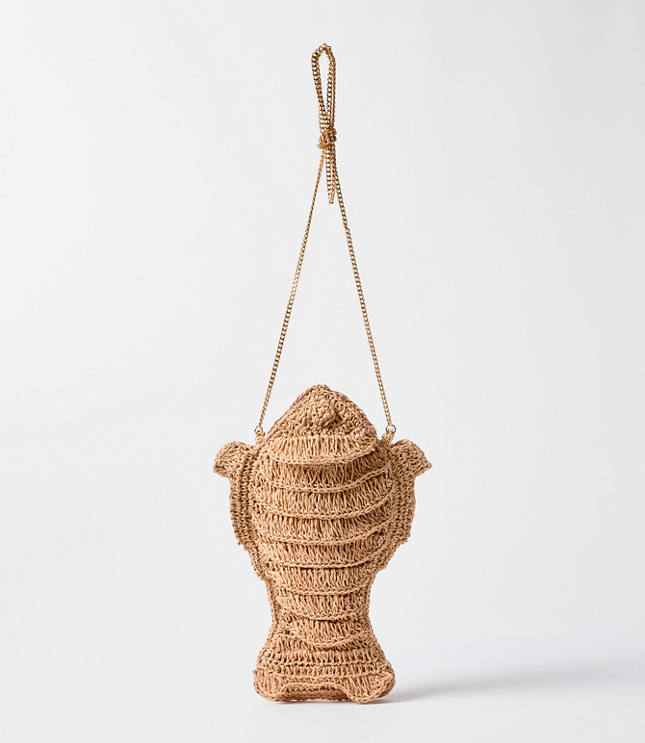 Fish Raffia Bag carousel Product Image 1