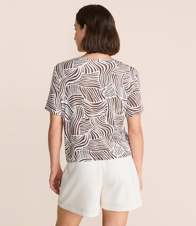 Petite Lou & Grey Wave Essential Modal Tee