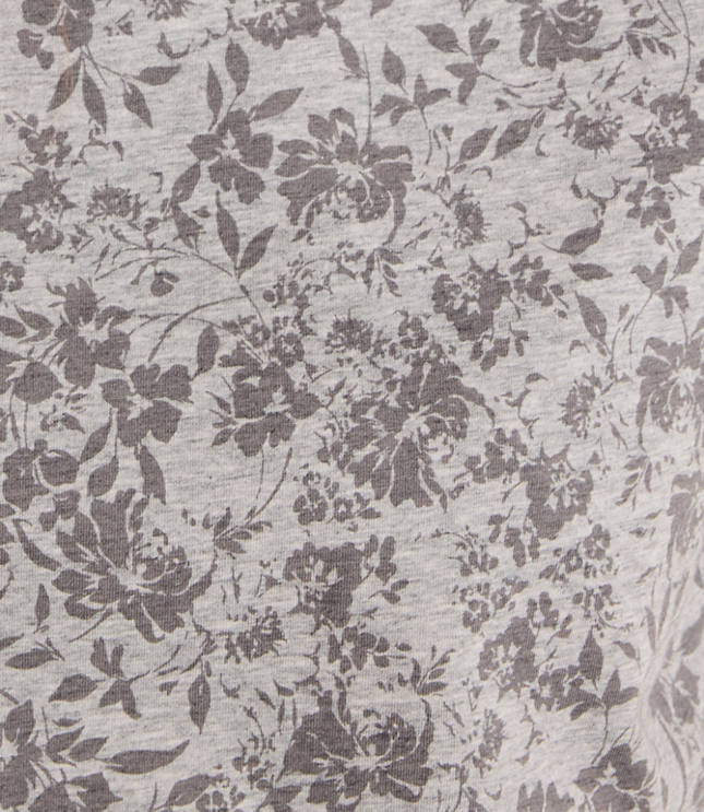 Haven Well Within Organic Cotton Jersey Muted Floral Bateau Neck Tee