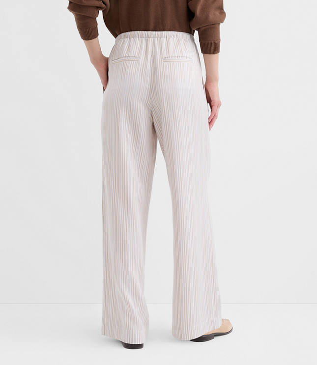 Sawyer Pull On Pants in Striped Twill