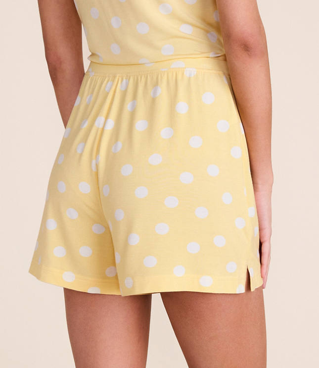 Lou & Grey Dotted Essential Modal Pajama Shorts