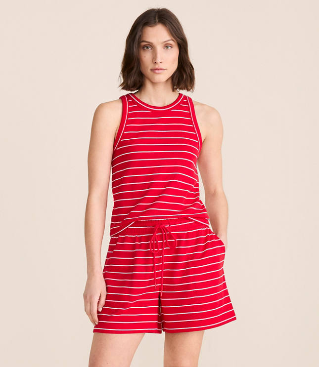 Lou & Grey Striped Terrysoft Tank Top carousel Product Image 3