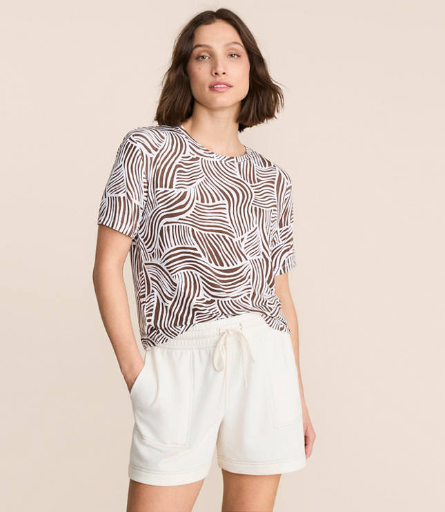Lou & Grey Wave Essential Modal Tee