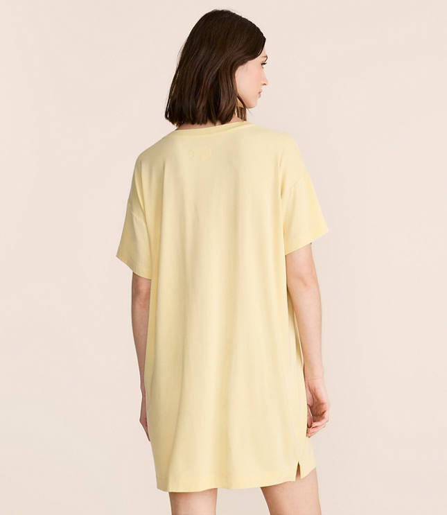 Lou & Grey Essential Modal Pajama Tee Dress