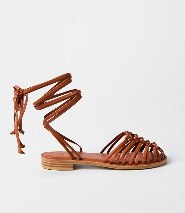 Fisherman Lace Up Sandals carousel Product Image 1
