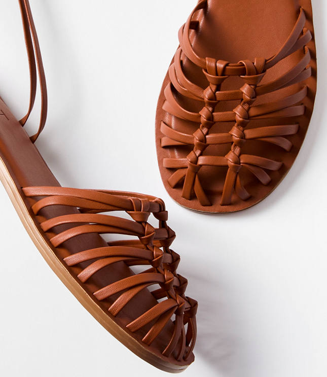 Fisherman Lace Up Sandals carousel Product Image 2