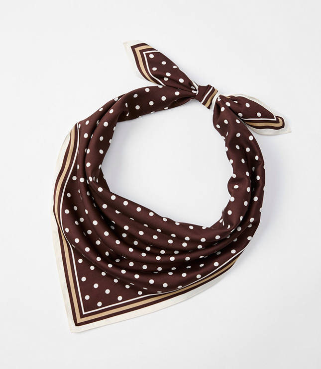 Dotted Square Scarf