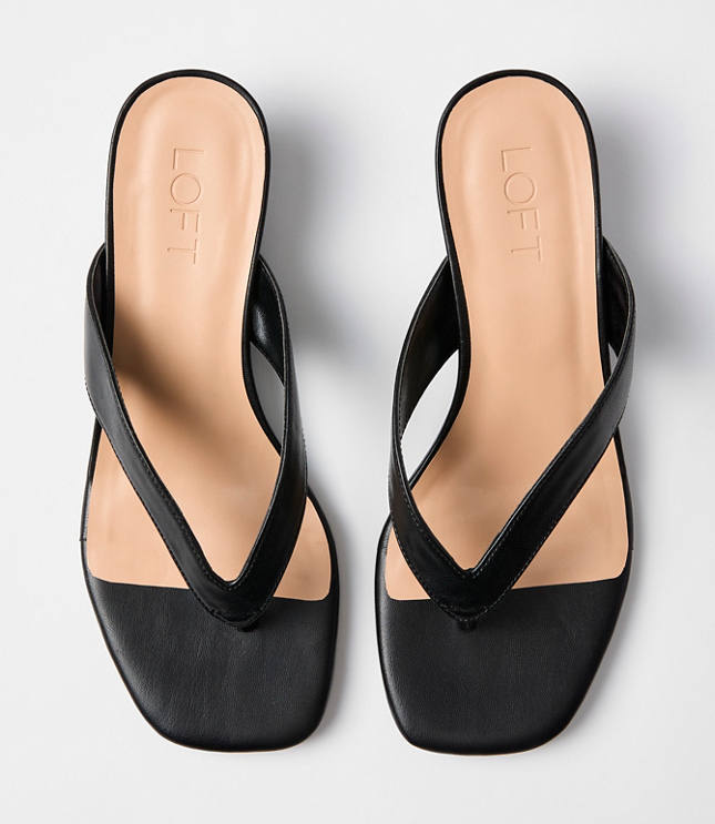 Mini Wedge Thong Sandals