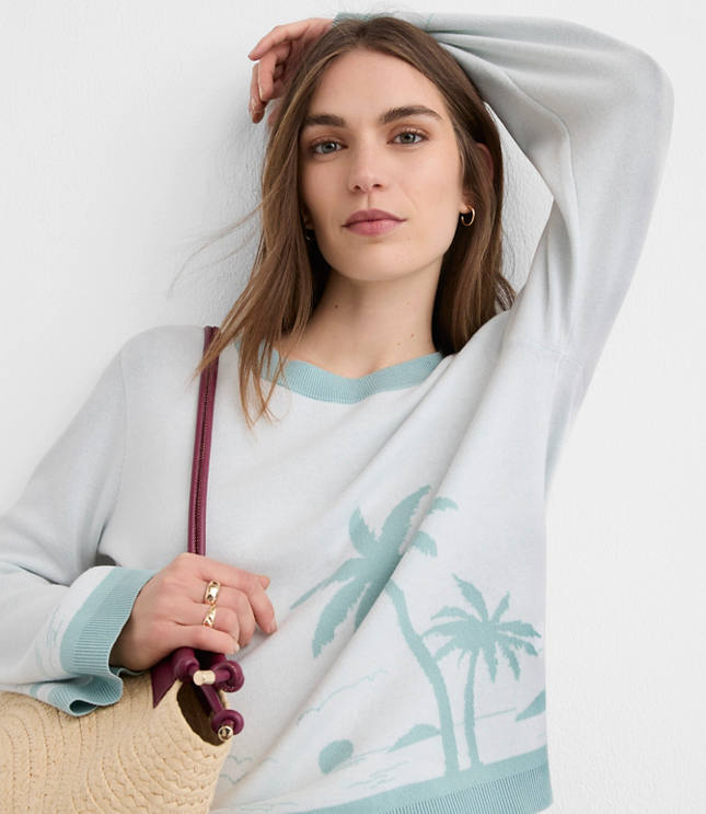Petite Palm Island Sweater