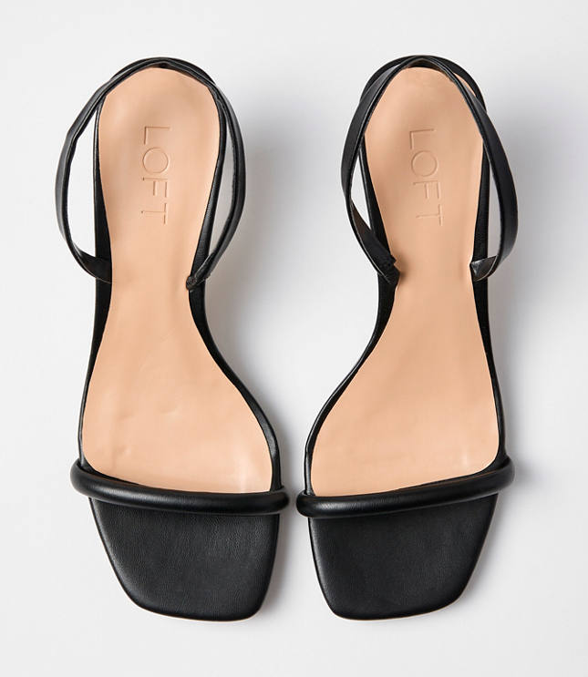 Slingback Kitten Heel Sandals