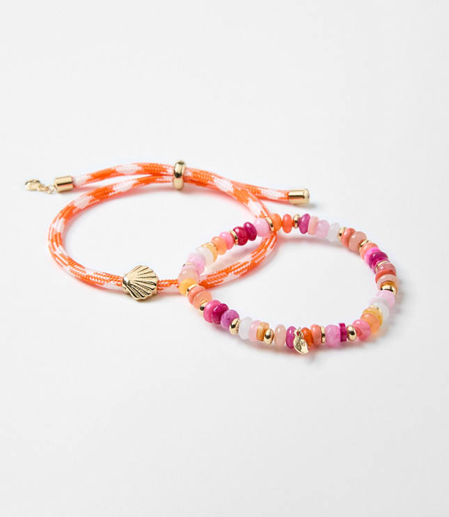 Heart Rope Bracelet Set