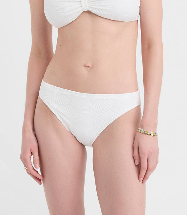 LOFT Beach Seashell Terry Bikini Bottom