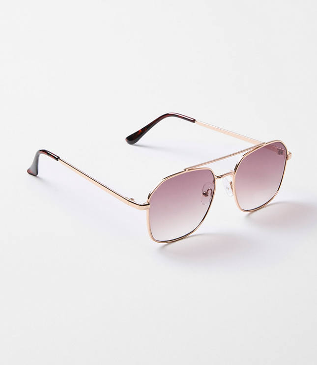 Small Metal Aviator Sunglasses