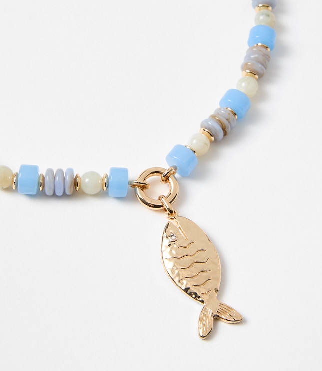 Fish Beaded Necklace carousel Product Image 2