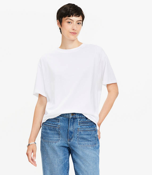 Oversized Jersey Modern Tee