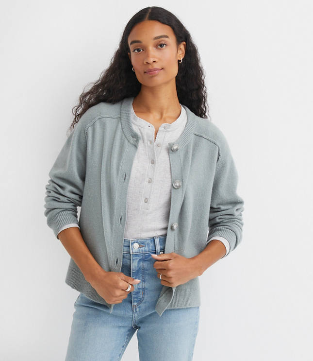 Saddle Sleeve Cardigan