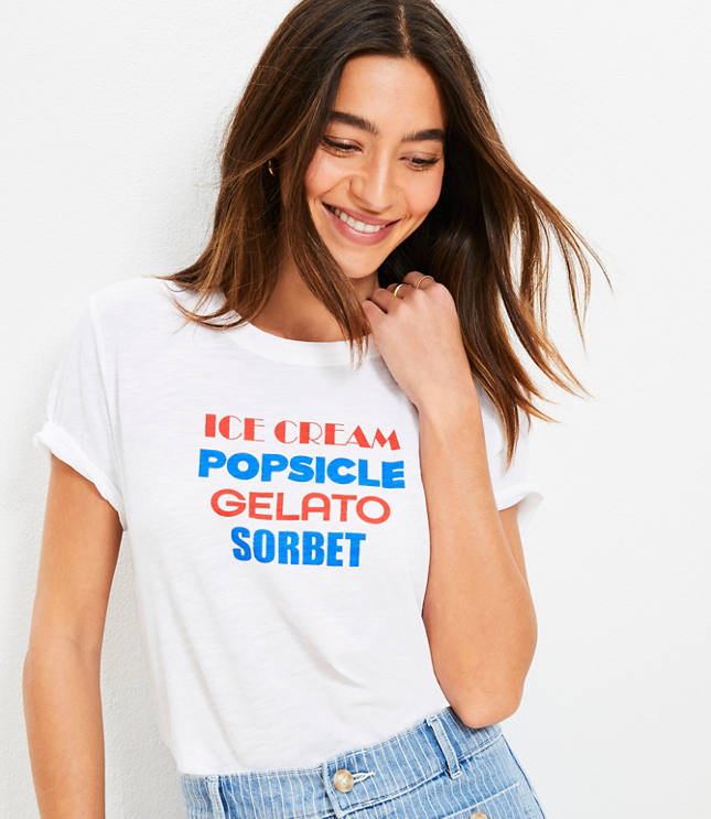 Ice Cream Everyday Crew Tee