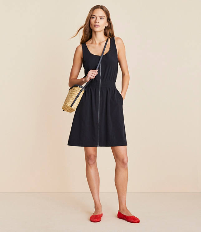 Loft Lou & Grey Wanderweave Utility Pocket Dress