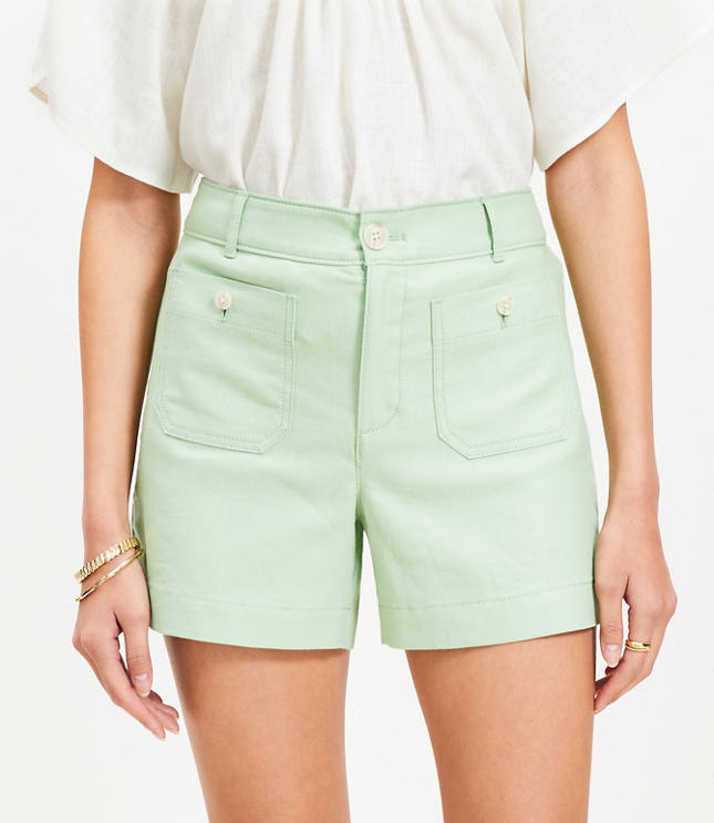 Pocket Twill Shorts - Beige – LÝFT
