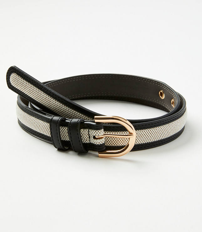 Loft Canvas Trim Belt