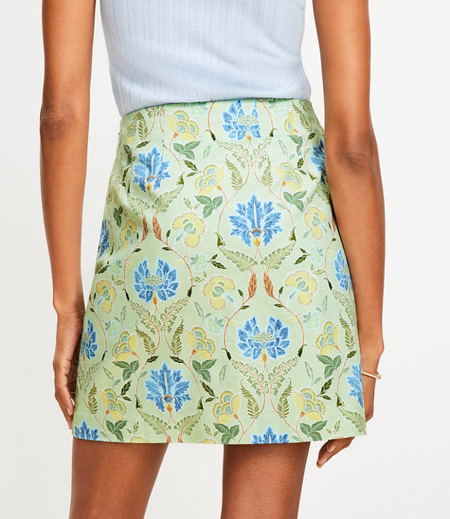 Petite Garden Mini Skirt