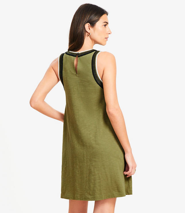 Tall Stitched Tank Mini Dress