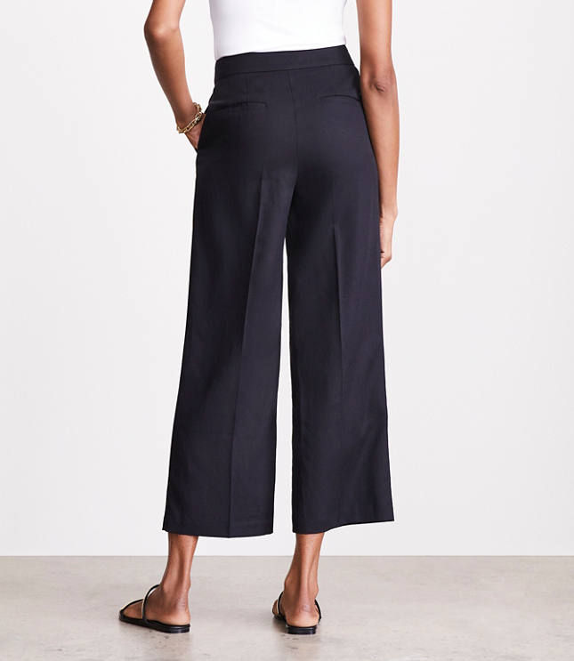 LOFT Versa Pure Spun Cropped Stovepipe Pants