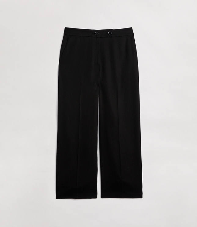 LOFT Versa Pure Spun Cropped Stovepipe Pants
