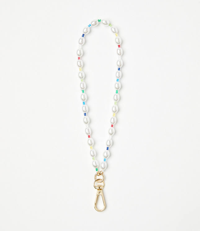 Pearlized Short Phone Chain