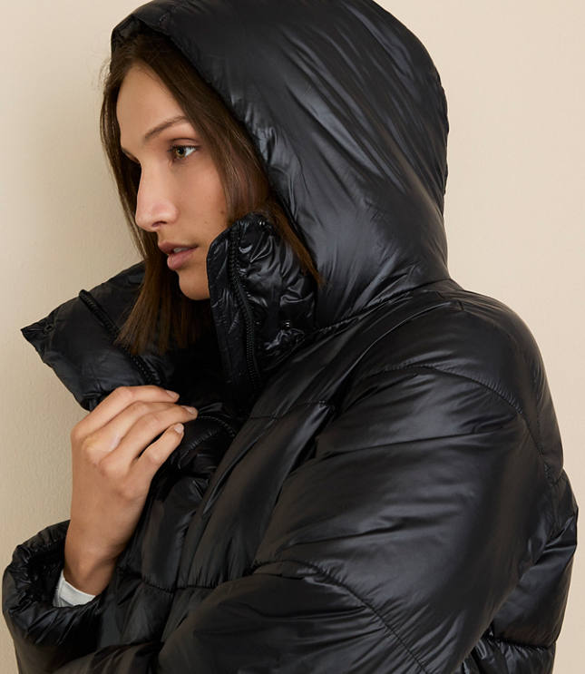 Lou & Grey Hooded Puffer Jacket