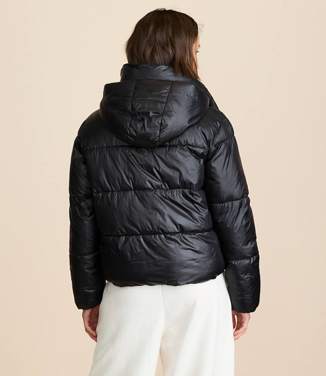 Lou & Grey Hooded Puffer Jacket