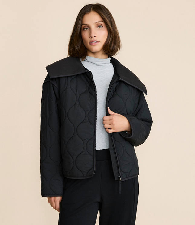 Lou & Grey Quilted Jacket