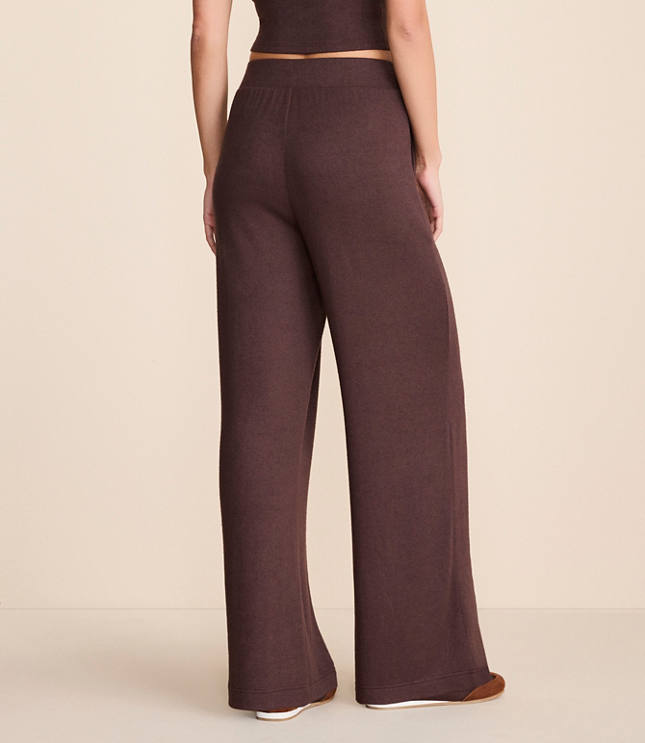Lou & Grey Cozy Sweater Knit Wide Leg Pants