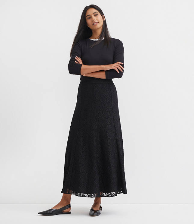 Lace Maxi Skirt