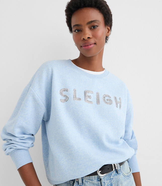 Sleigh Sequin Sweatshirt