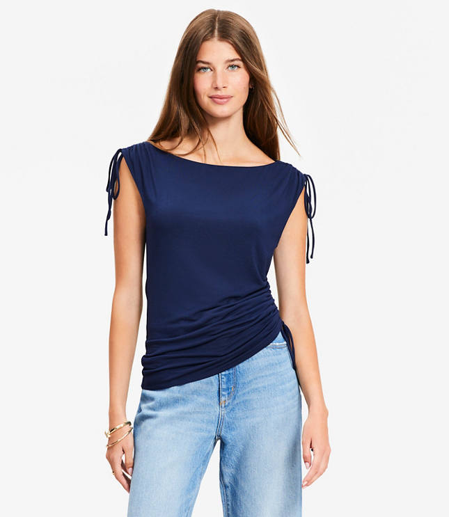 Asymmetric Tie Top