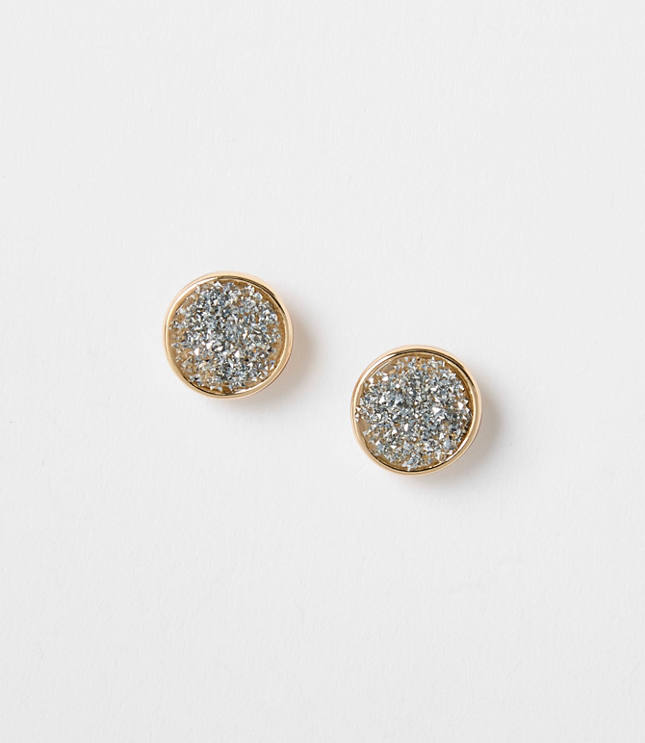 Circle Stud Earrings